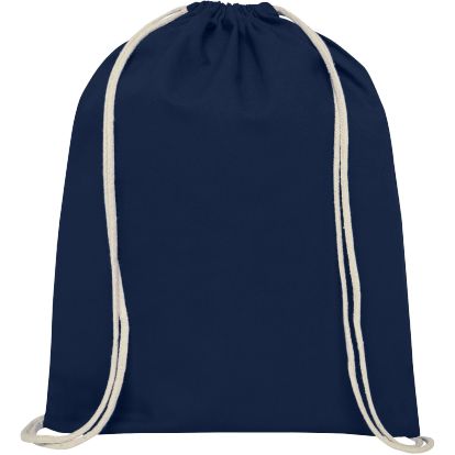 Image produit Sac à dos Oregon en coton avec cordon de serrage 5L