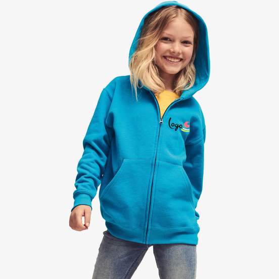 Kids Classic Hooded Sweat Jacket