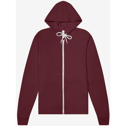 Image produit Unisex sponge fleece full-zip hoodie