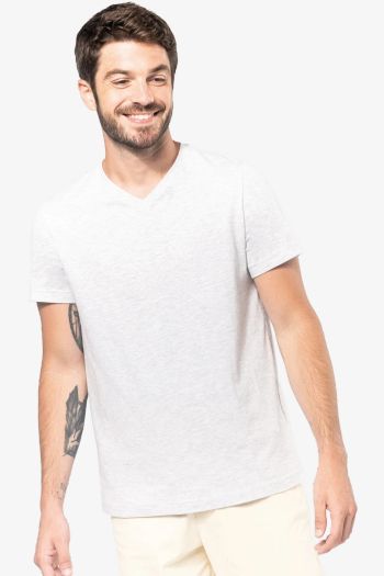 Image produit T-shirt col V manches courtes