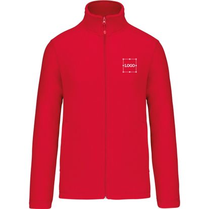 Image produit Veste micropolaire zippée unisexe