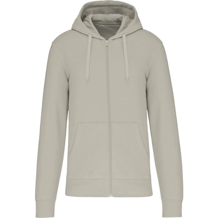 Image produit Sweat-shirt écoresponsable zippé à capuche homme
