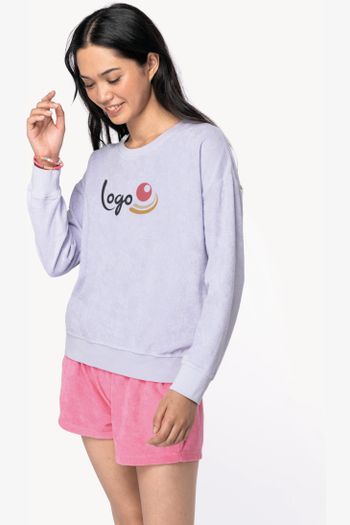 Image produit Sweat oversize Terry Towel femme 