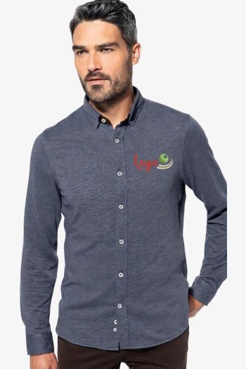 Image produit Chemise Jacquard manches longues