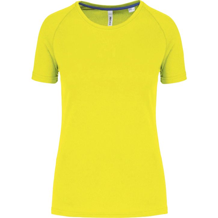 Image produit T-shirt de sport à col rond recyclé femme