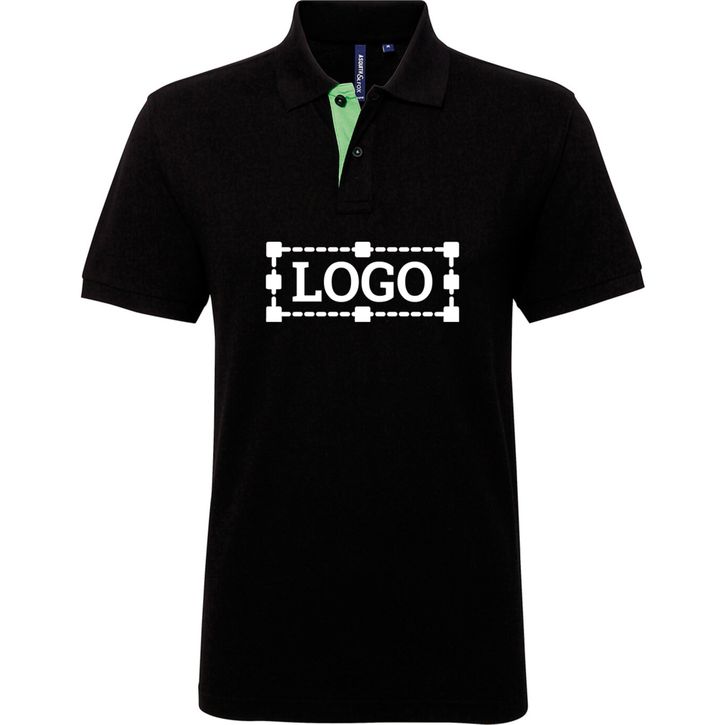 Image produit Polo contrasté coupe classique homme