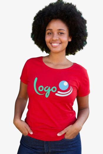 Image produit Ladies Roll Up Sleeve T-Shirt