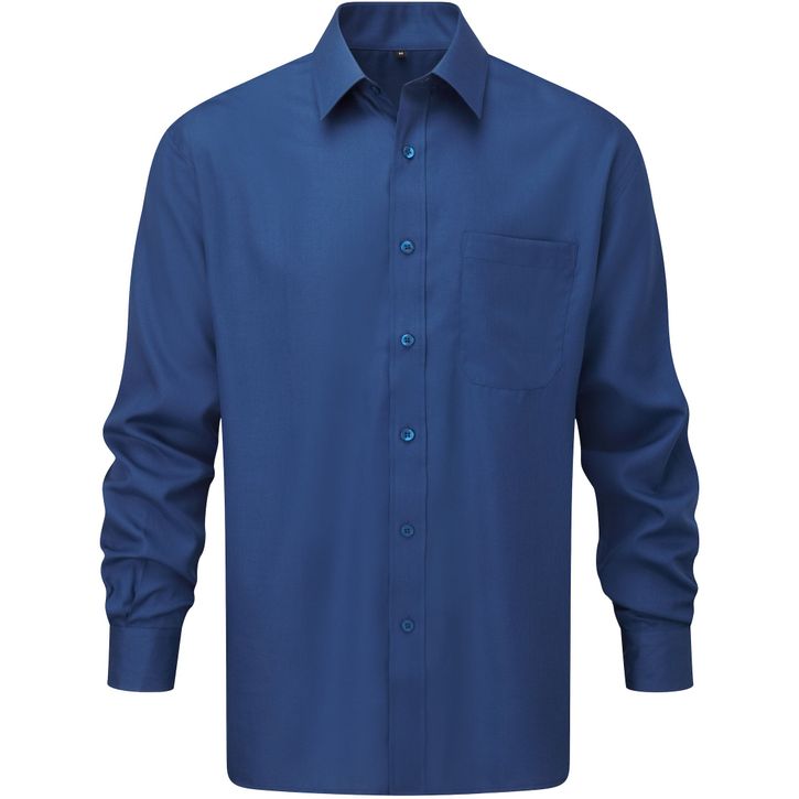 Image produit Men’s long sleeve classic polycotton poplin shirt