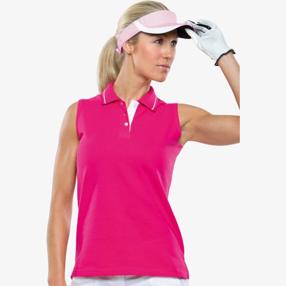 Ladies Sports Sleeveless Polo Shirt