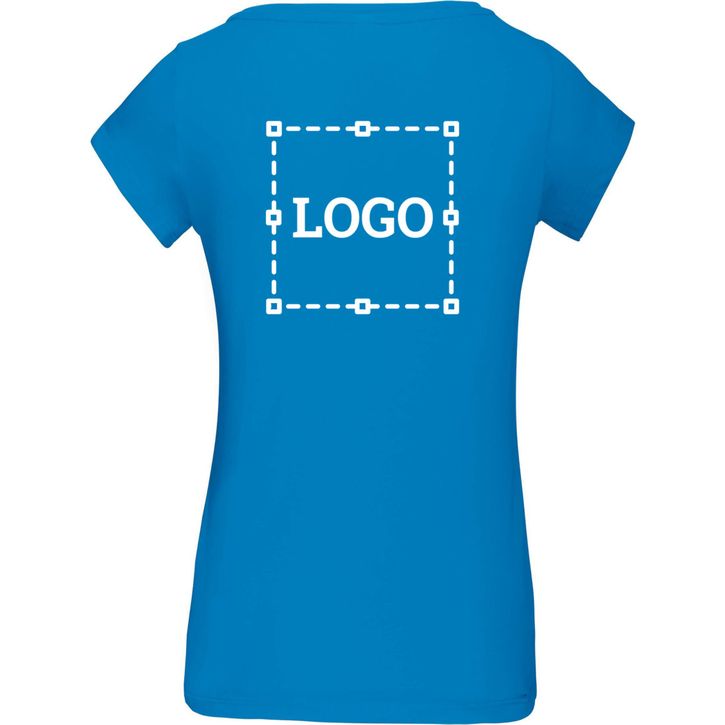 Image produit t-shirt col bateau manches courtes femme