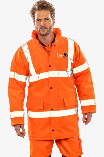 Image produit Hi-Vis motorway safety coat