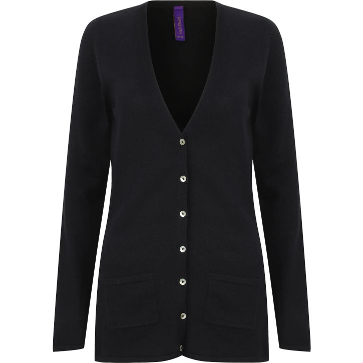 Image produit Ladies v-neck button pocket cardigan