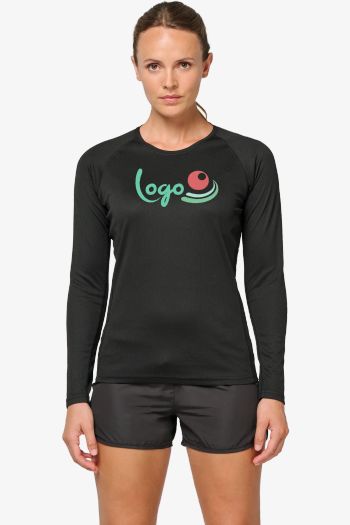 Image produit T-shirt de sport manches longues femme