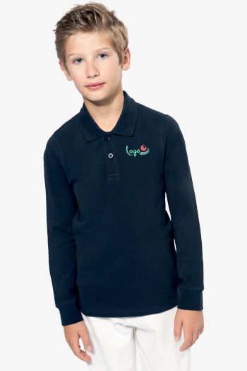 Image produit Polo manches longues enfant