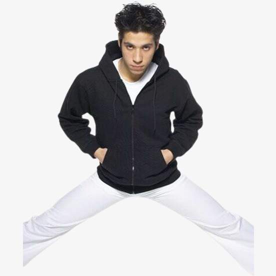 Zip Through Hooded Sweat