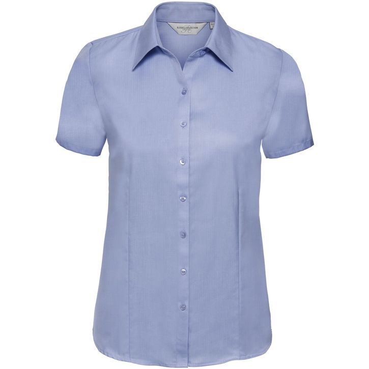 Image produit Ladies’ long sleeve tailored herringbone shirt