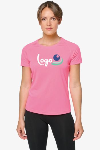 Image produit T-shirt de sport manches courtes femme