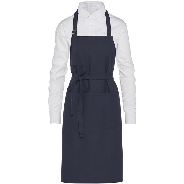 Lisbon - Cotton Heavyweight Bib Apron with Pocket