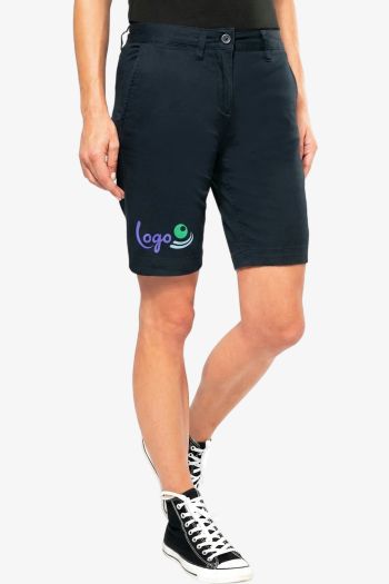 Image produit Bermuda chino femme