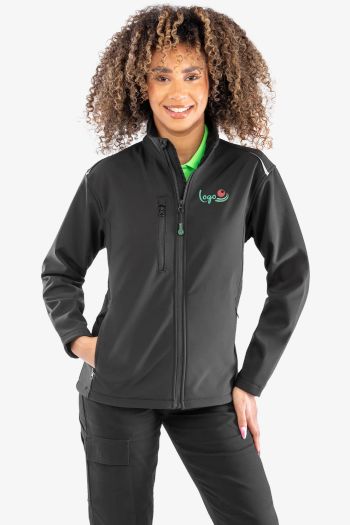 Image produit Womens recycled 3-layer printable softshell jacket