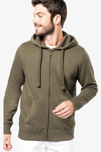 Image produit Sweat-shirt capuche zippé unisexe