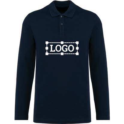 Image produit Polo Supima® manches longues homme