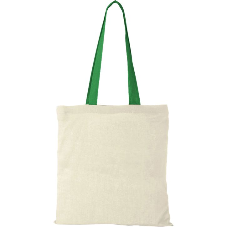 Image produit Sac coton Nevada avec poignées de couleur 7L