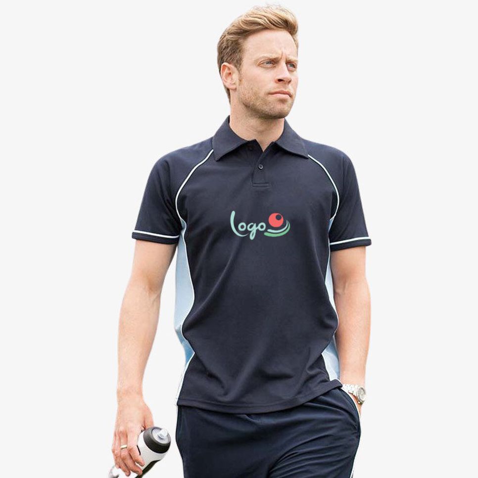 Men's Piped Performance Polo