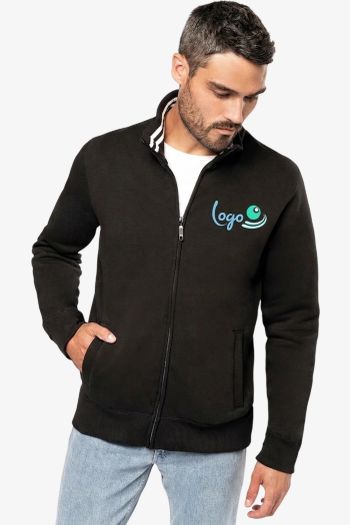 Image produit Veste molleton zippée homme