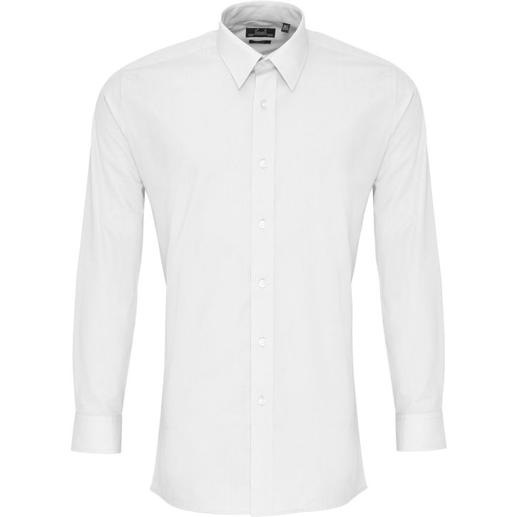 Image produit Chemise popeline cintrée à manches longues pour homme