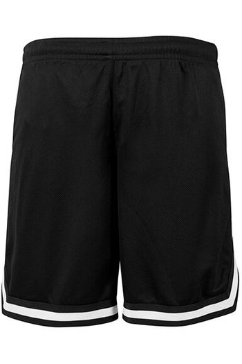 Two-tone Mesh Shorts - Black/black/white