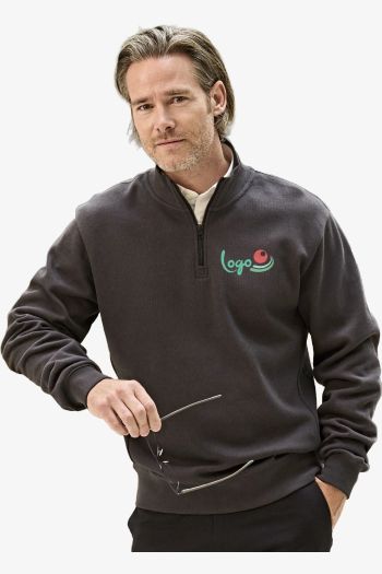 Image produit Ribbed Interlock Half Zip