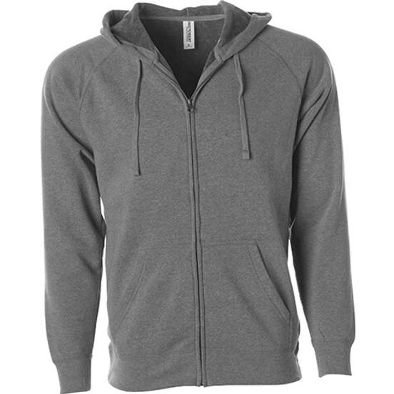 Unisex Midweight Special Blend Raglan Zip Hood