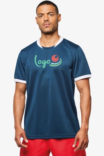 Image produit Maillot de rugby manches courtes unisexe