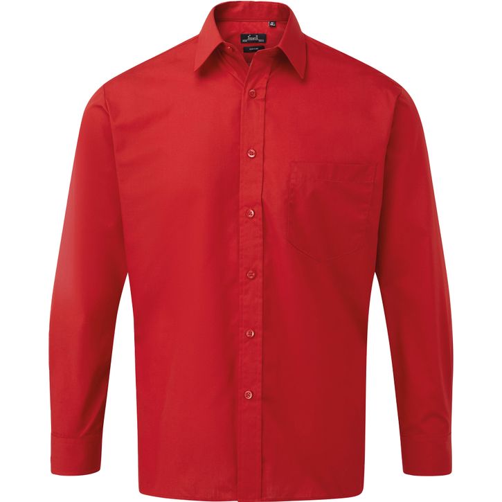 Image produit Chemise popeline à manches longues pour homme