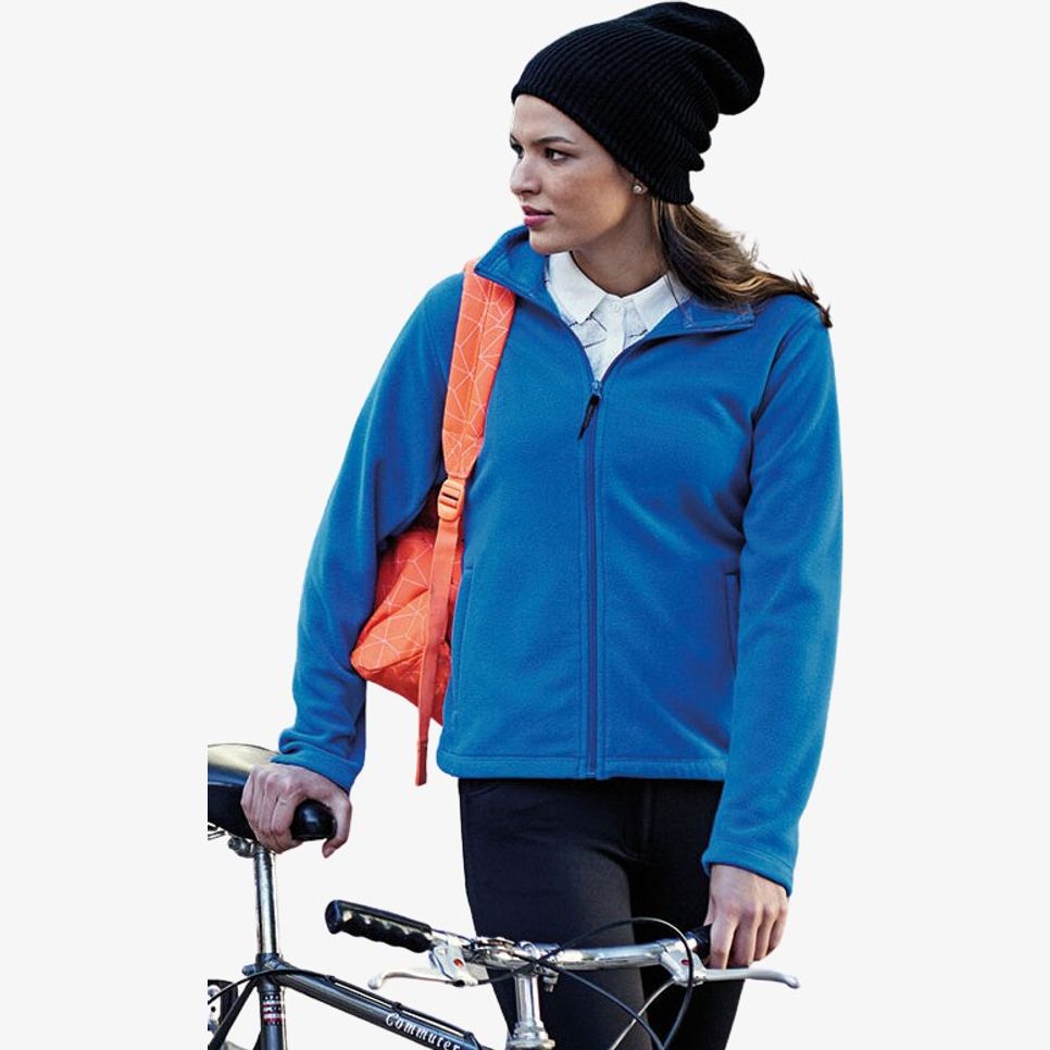 Women's full-zip microfleece