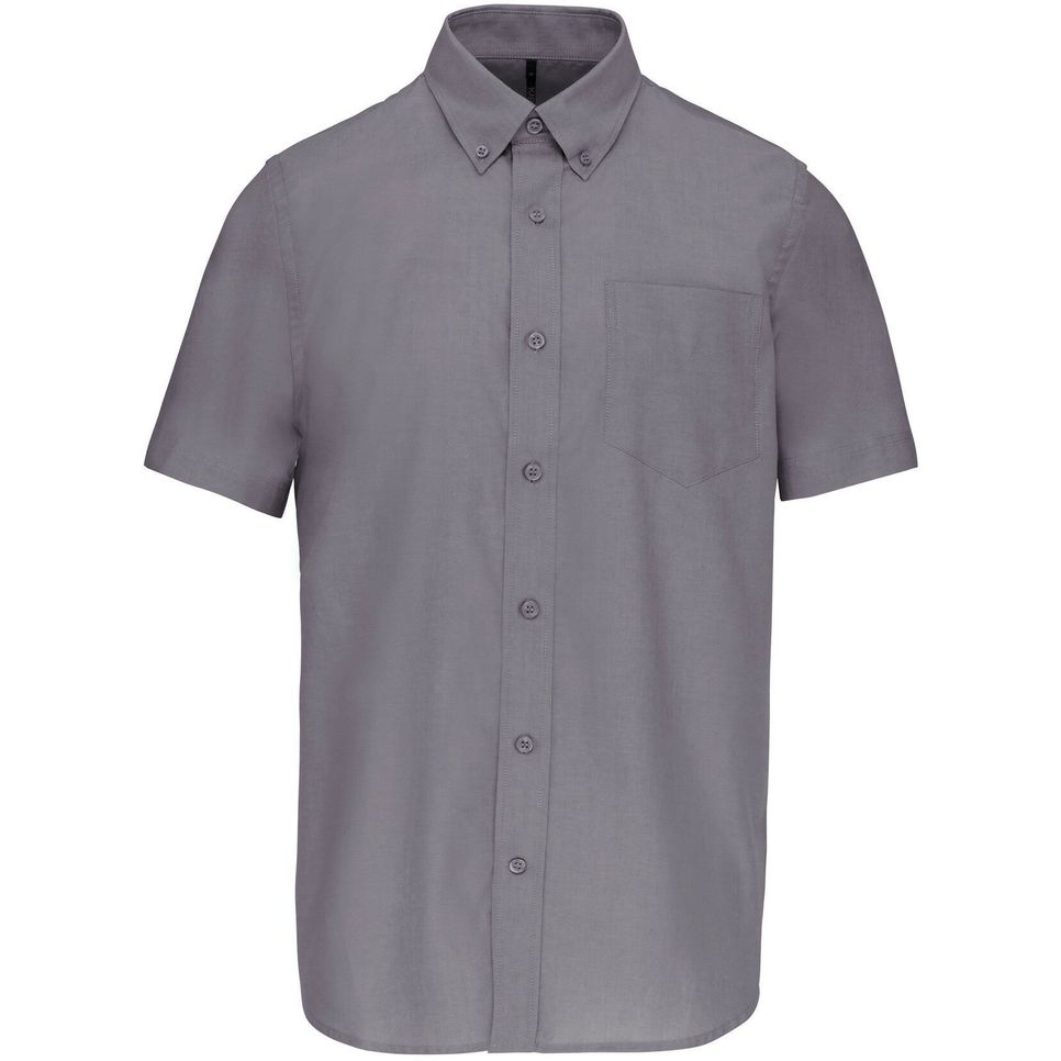 Chemise Oxford manches courtes