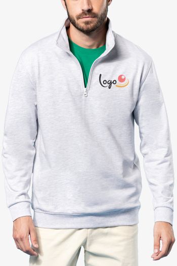 Image produit Sweat-shirt col zippé 