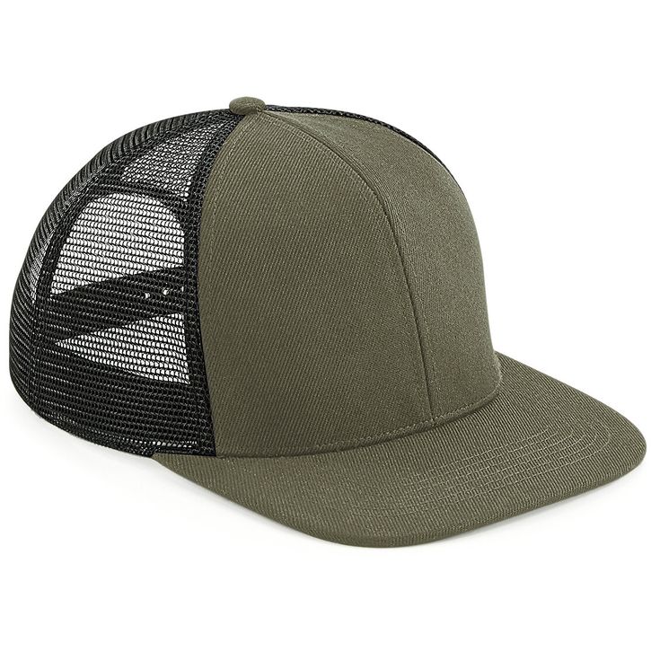 Image produit Casquette filet Originale à 6 panneaux et visière plate