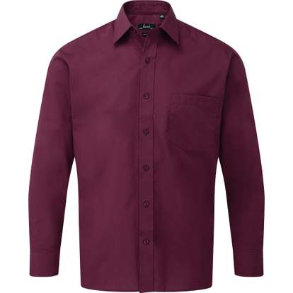 Image produit Chemise popeline à manches longues pour homme