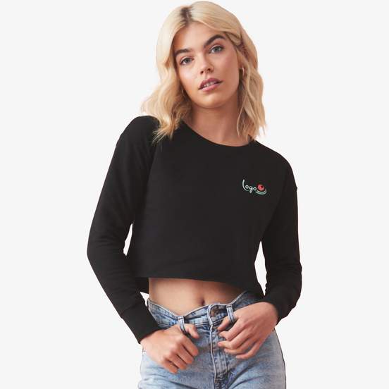 Girlie cropped Sweat