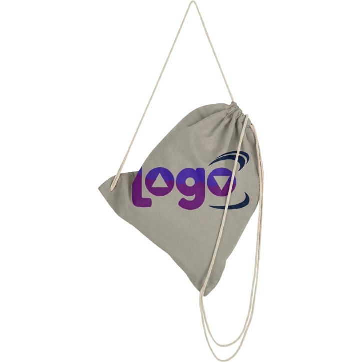 Cotton Drawstring Backpack