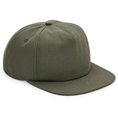 Image produit Casquette 5 pans style déstructuré en coton biologique