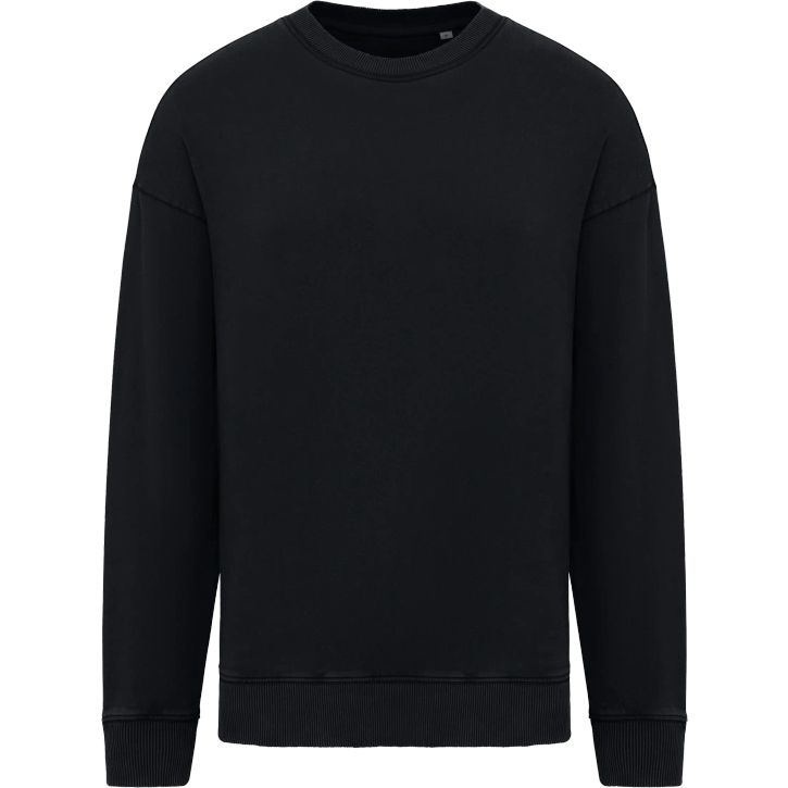 Image produit Sweat-shirt à col rond délavé oversize unisexe