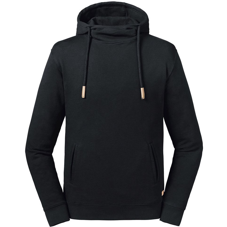 Pure Organic High Collar Hooded Sweat