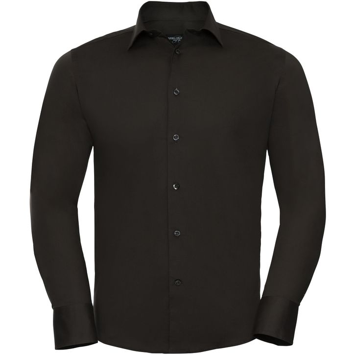 Image produit Men’s long sleeve fitted stretch shirt