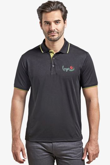 Image produit Polo Coolchecker® contrasté pour homme