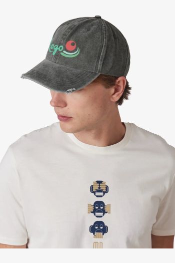 Image produit Casquette vintage effet déchiré - 6 panneaux