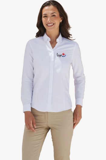 Image produit Ladies' modern s/s oxford shirt - regular fit