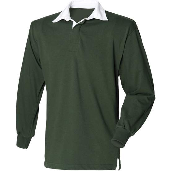 L/S Plain Rugby Shirt